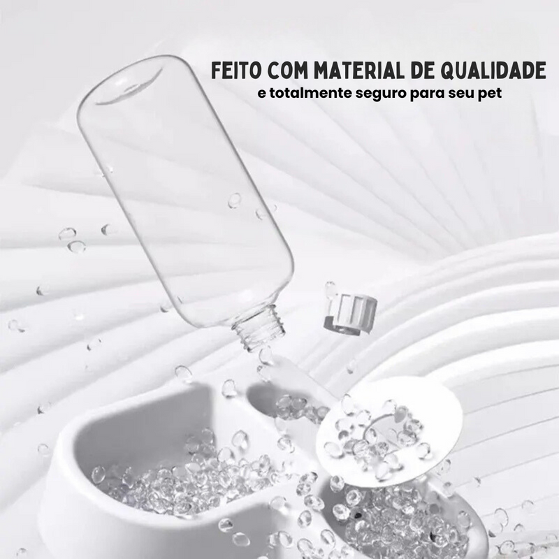 Conforto e Praticidade: Comedouro e Bebedouro Automático Duplo para Pets