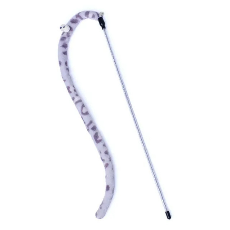 Brinquedo Interativo para Gatos: Minhoca e Varinha Cobra para Diversão e Estímulo