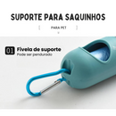 Suporte Prático para Sacos de Cata Caca com Lanterninha LED