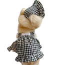 Vestido Xadrez Clássico para Cachorros - Estilo e Conforto na Festa Junina