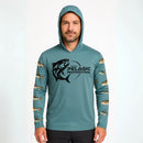 Camisa Manga Longa PELAGIC Estampada com Proteção UV50+ para Conforto e Estilo