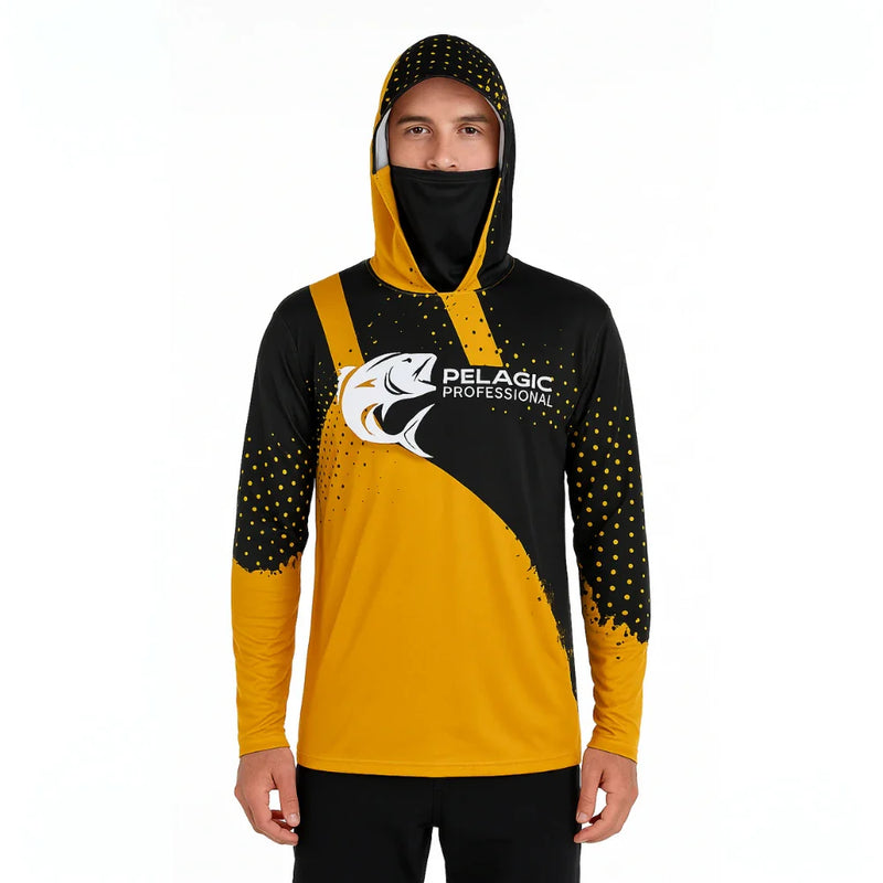 Camisa Manga Longa PELAGIC UV50+ Estampada para Conforto e Proteção Solar