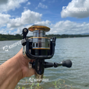 Molinete Shimano com Drag de Até 15kg e 19 Rolamentos para Rotação Impecável + Óculos de Sol Polarizados Grátis para Aventuras ao Ar Livre