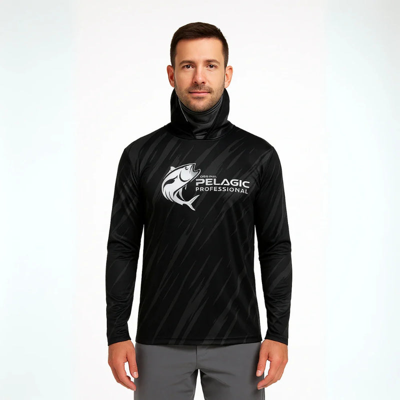 Camisa Manga Longa PELAGIC UV50+ Estampada para Conforto e Proteção Solar