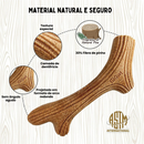 Mordedor Ecológico em Madeira Durável para Conforto e Segurança