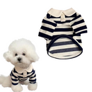 Camisa Polo Confortável com Botões para Cachorros