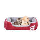 Almofada Quadrada Flanelada Para Cama Com Tecido Oxford Durável