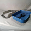 Caixa de Areia Semi Fechada para Gatos com Borda e Pazinha Inclusa - Conforto e Praticidade na Limpeza