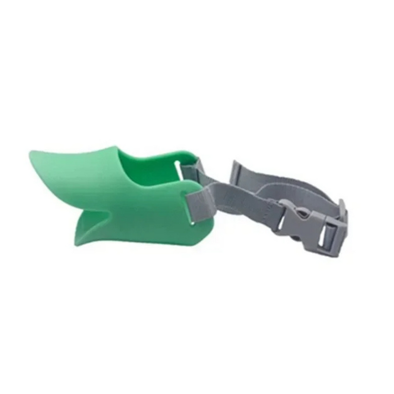 Focinheira de Silicone Confortável para Cachorros de Pequeno e Médio Porte