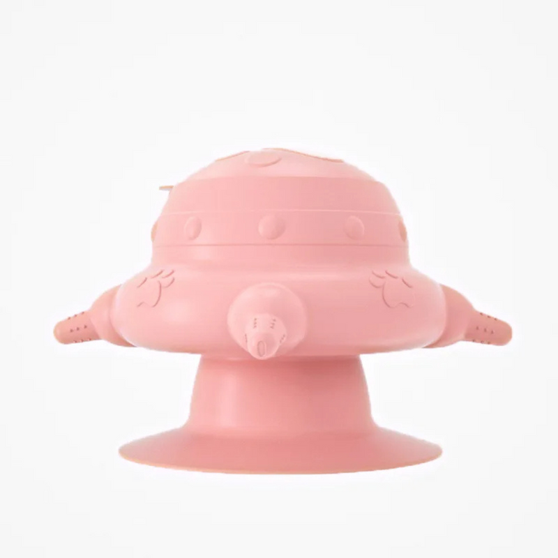 Amamentador Prático com 4 Bicos de Silicone para Filhotes de Cães e Gatos