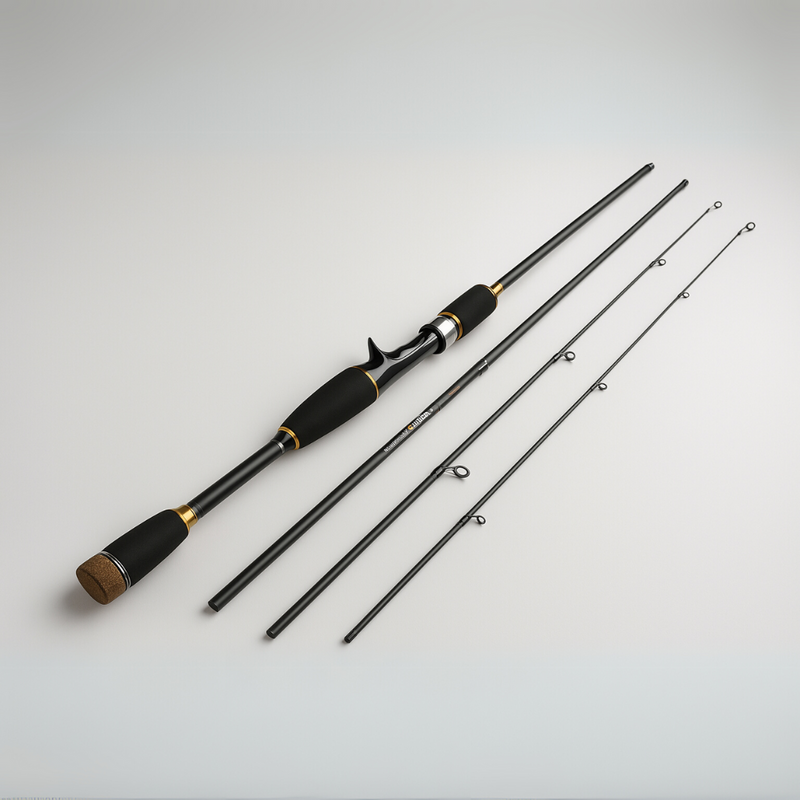 Vara de Pesca PRO Carbon – Leveza e Durabilidade para Suas Aventuras (1.8m/2.1 4p)