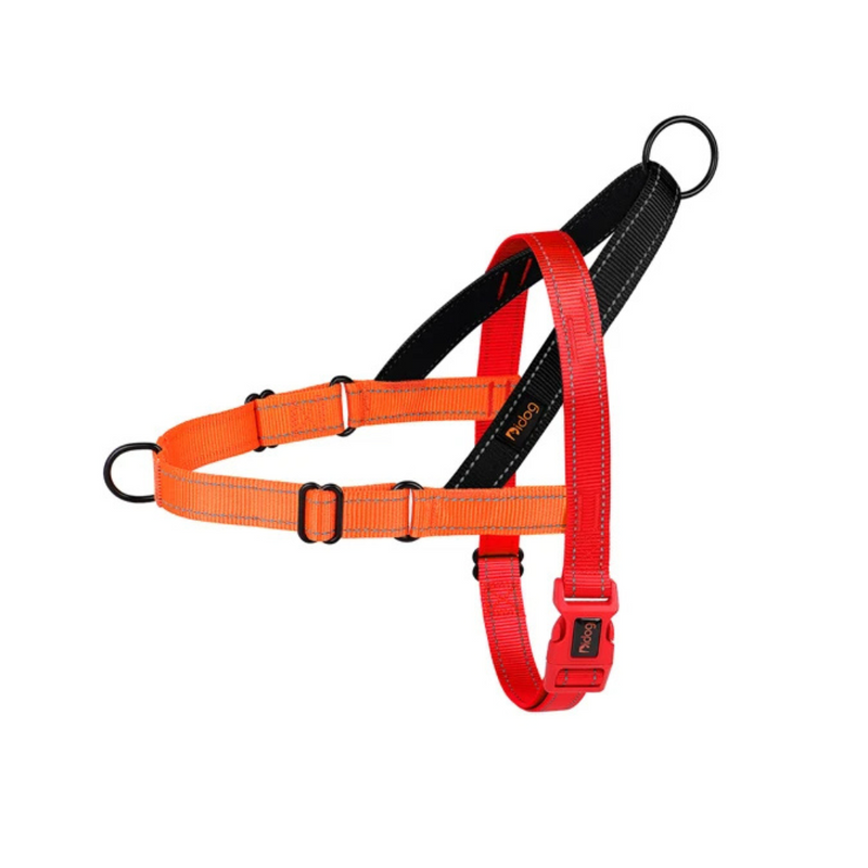 Coleira Peitoral Confortável para Cachorros com Duas Argolas de Guia