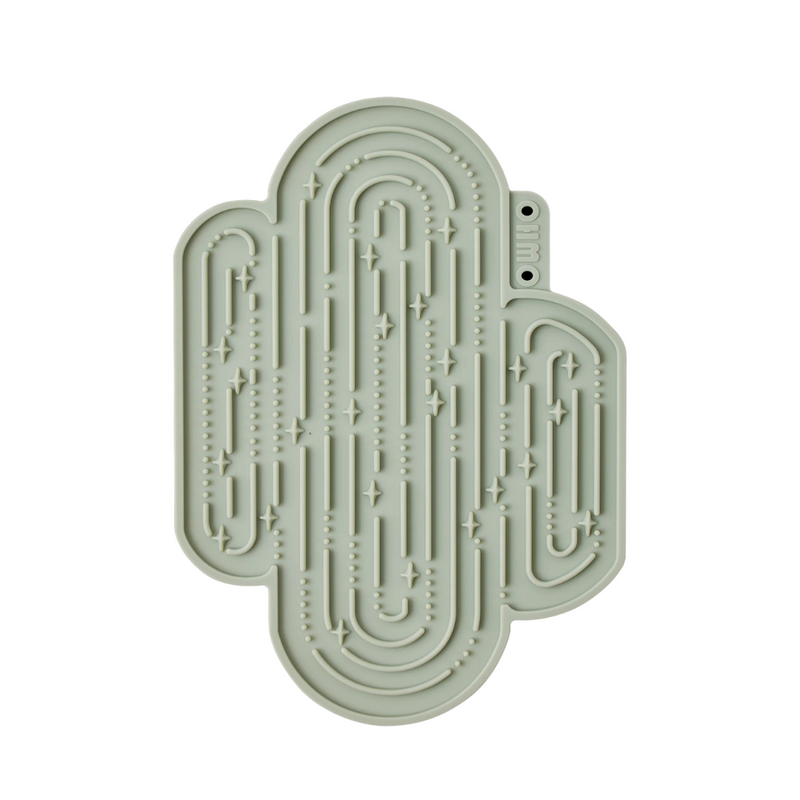 Cacto Interativo: Tapete de Lamber para Alimentação Divertida de Cachorros