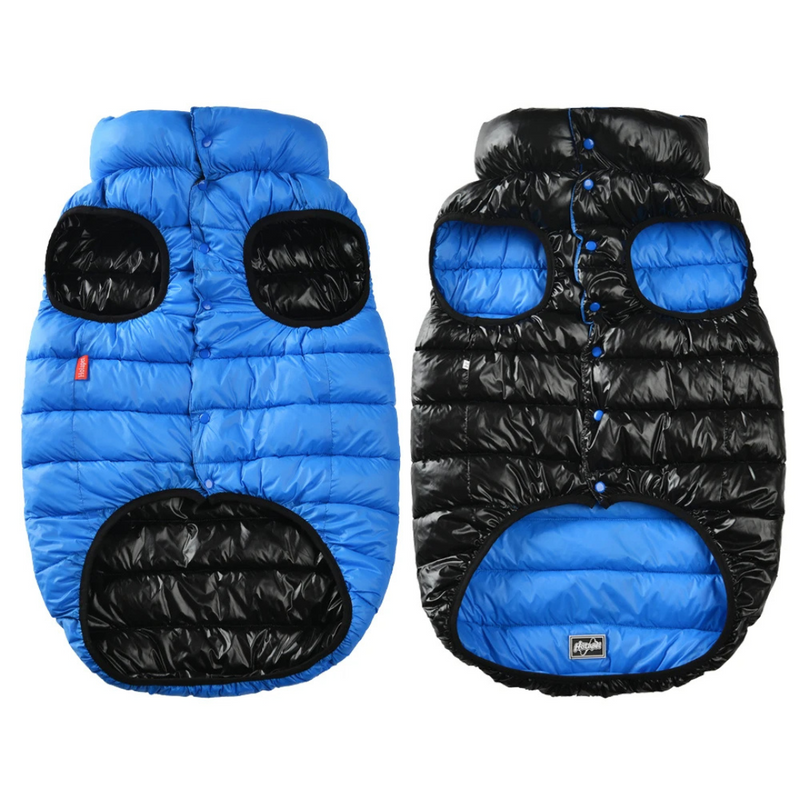 Casaco Reversível de Inverno para Pets: Conforto Impermeável em Duas Estações