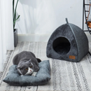 Cama Toca Triangular Aconchegante para Gatos e Cães: Conforto e Calor para Seu Melhor Amigo