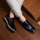 Mocassim Masculino Preto em Couro Dolph