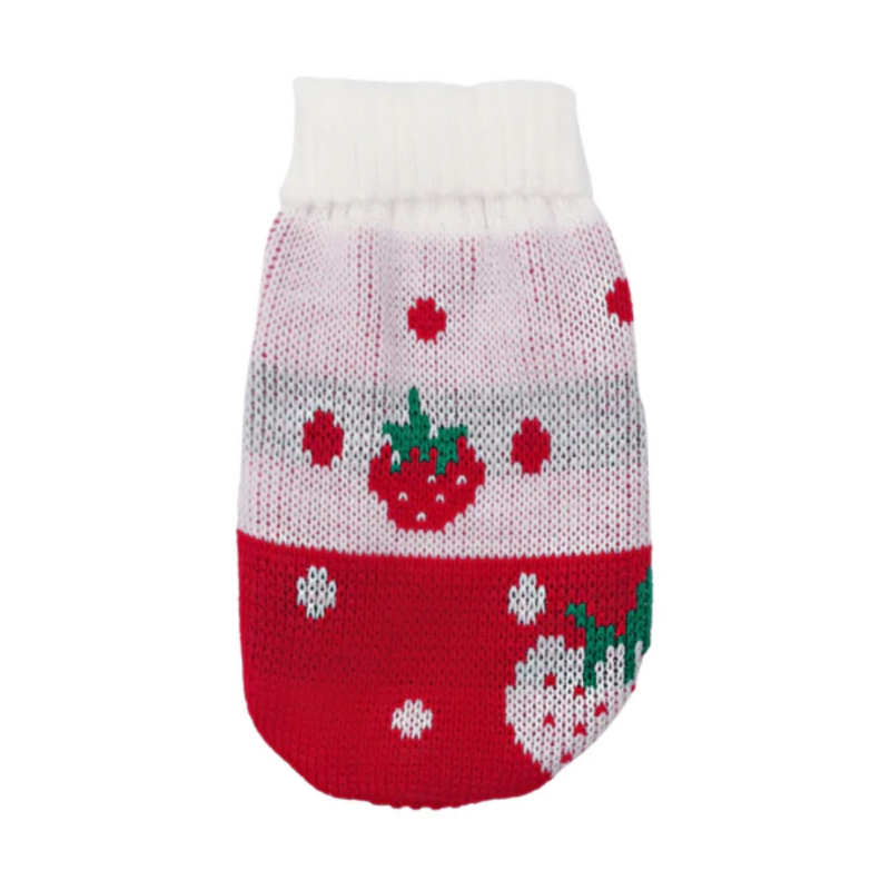 Suéter de Lã Estampado para Aconchego e Estilo em Pequeno Porte