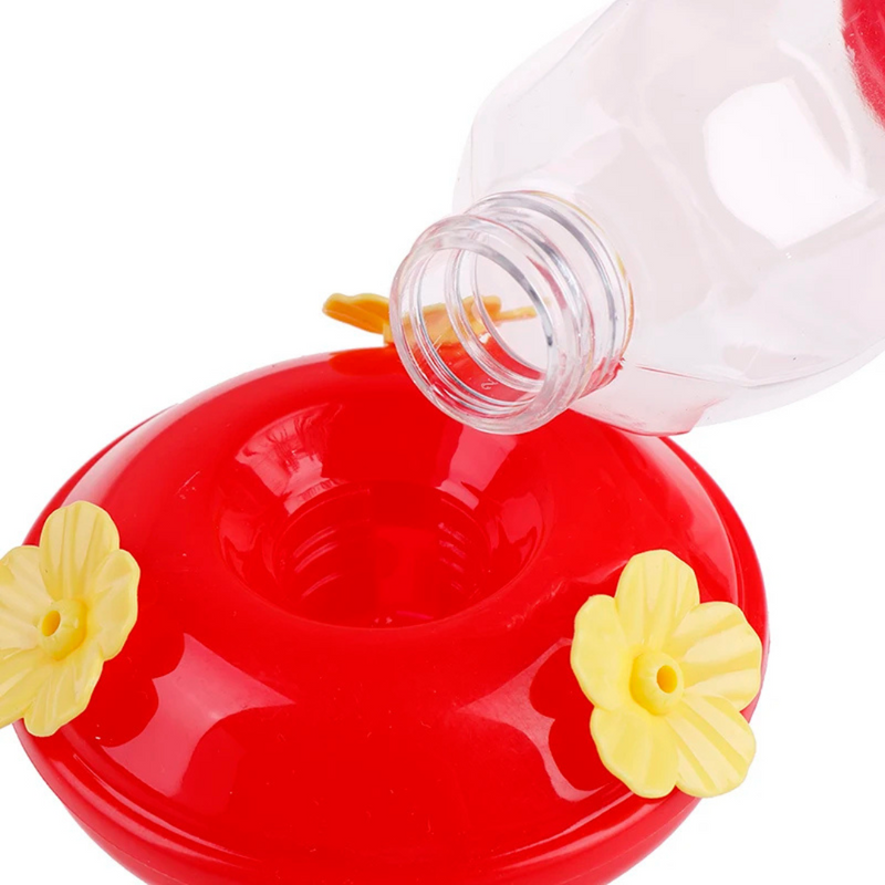 Alimentador de Beija-Flor com Gancho: Proteção Anti Formiga e Conforto na Natureza