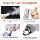 **Cortador de Unha Pet com Iluminação LED para Conforto e Praticidade**