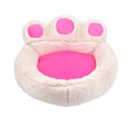 Cama Sofá Almofadão Pet em Formato de Pata: Conforto e Estilo para Cães e Gatos