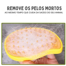 Escova a Vapor para Conforto e Remoção de Pelos