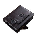 Carteira Masculina em Couro Genuíno - Estilo e Praticidade Ferruci