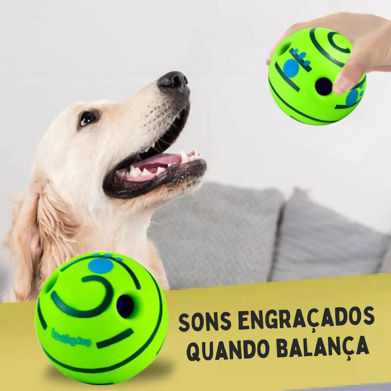 Bola Interativa para Pets com Sons - Diversão e Estímulo a Cada Brincadeira