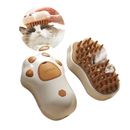 Escova a Vapor Automática para Limpeza Profunda de Pelagem em Cães e Gatos