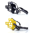 Focinheira Ajustável de Silicone Preta para Cães Grandes - Conforto e Segurança em Cada Passeio