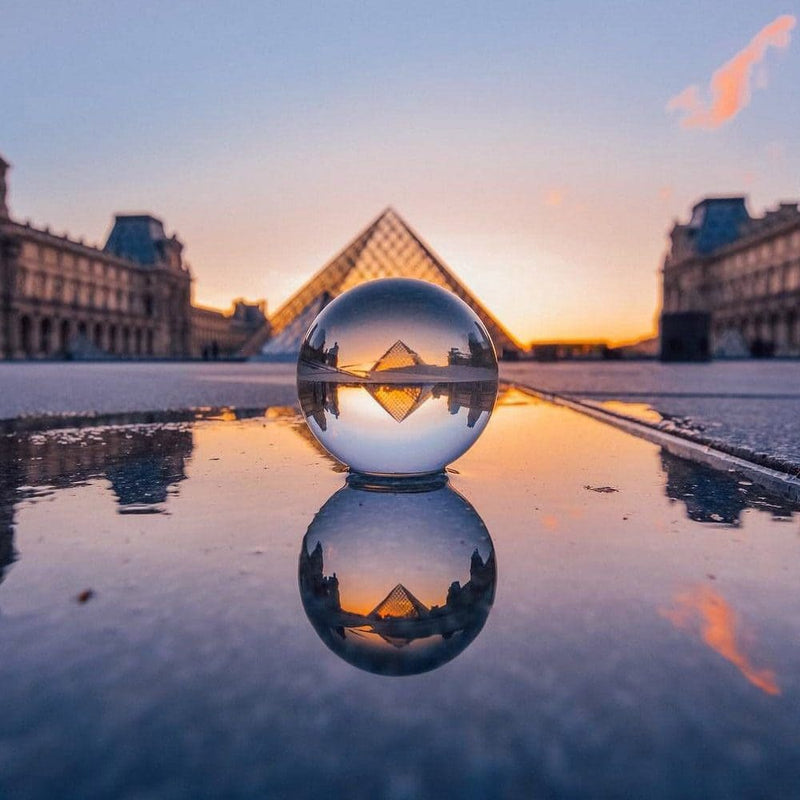 Bola de Cristal Mágica para Fotografia