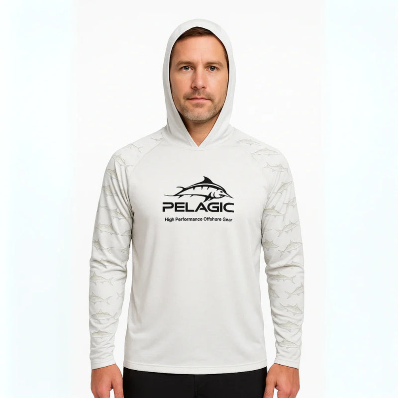 Camisa Longa PELAGIC com Proteção UV50+ e Estampa Exclusiva