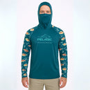 Camisa Longa PELAGIC com Proteção UV50+ e Estampa Exclusiva