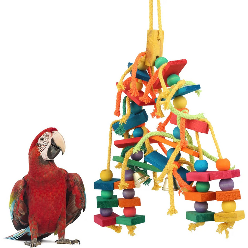 Mordedor Diversão Para Papagaios e Periquitos – Estímulo e Conforto Para Seu Pet
