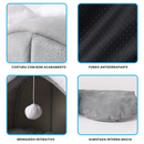 Iglu Acolchoado para Gatos: Conforto e Aconchego Para Seu Melhor Amigo