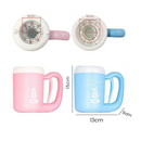 Copinho Prático para Limpeza de Patas de Cachorros com Alças Confortáveis