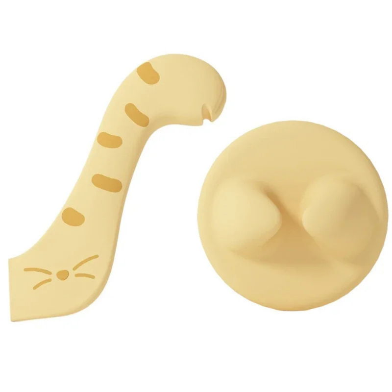 Espátula Prática e Tampa de Lata para Alimentação Úmida de Gatos