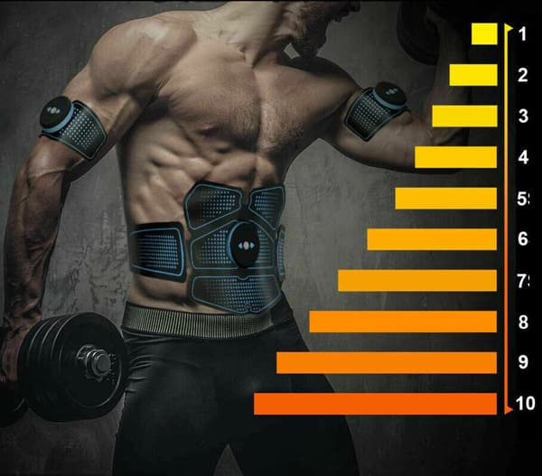 Tonificador Muscular Estimulador Elétrico EMS Power Force