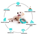 Disco Dispenser Interativo para Petiscos: Diversão e Estímulo para Seu Pet