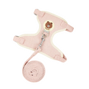 Coleira Peitoral Confortável com Guia para Coelhos - Explore com Segurança