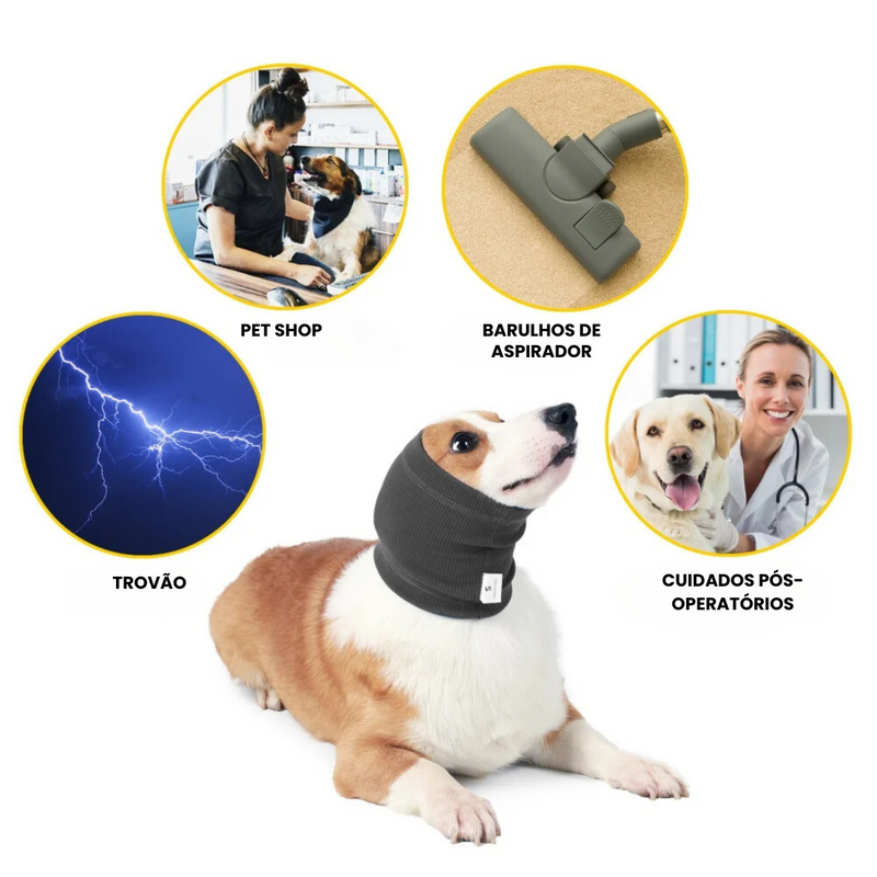 Touca Protetora para Ouvidos de Pets: Conforto e Tranquilidade em Ambientes Barulhentos