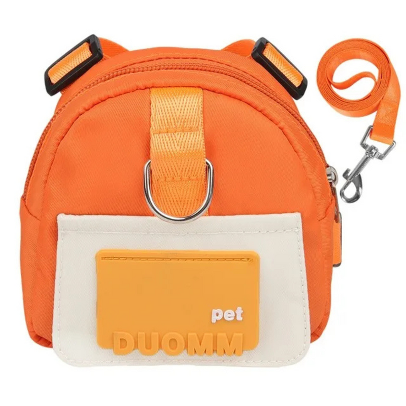 Mochila Multifuncional para Pets com Argola e Guia: Conforto e Praticidade em Seus Passeios
