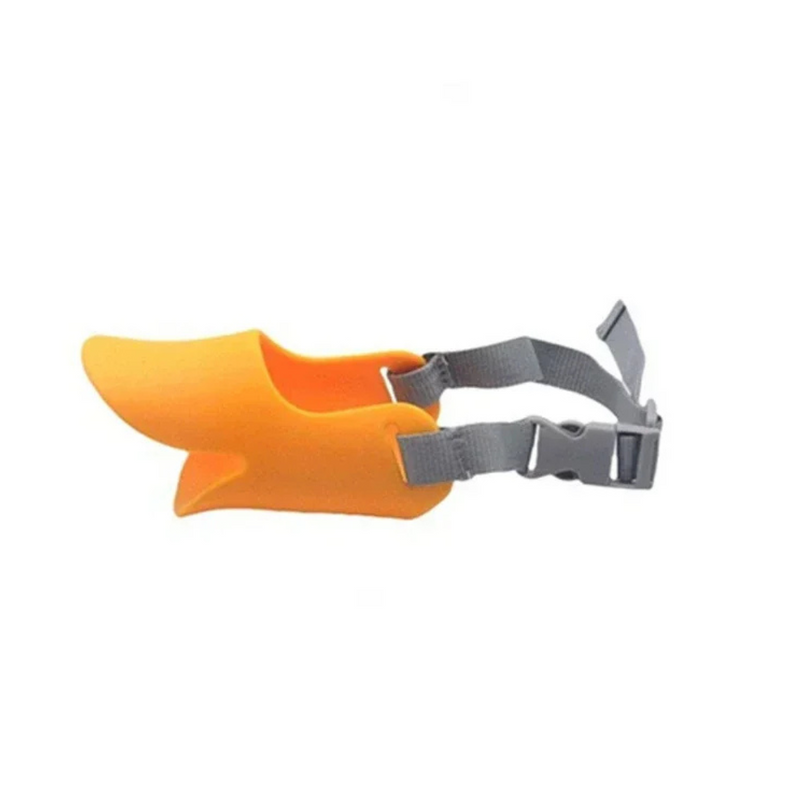 Focinheira de Silicone Confortável para Cachorros de Pequeno e Médio Porte