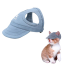 Boné Estiloso para Pets com Cordinha – Conforto e Estilo na Praia para Seu Cachorro ou Gato