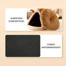 Cabana Aconchegante para Pets com Almofada Confortável