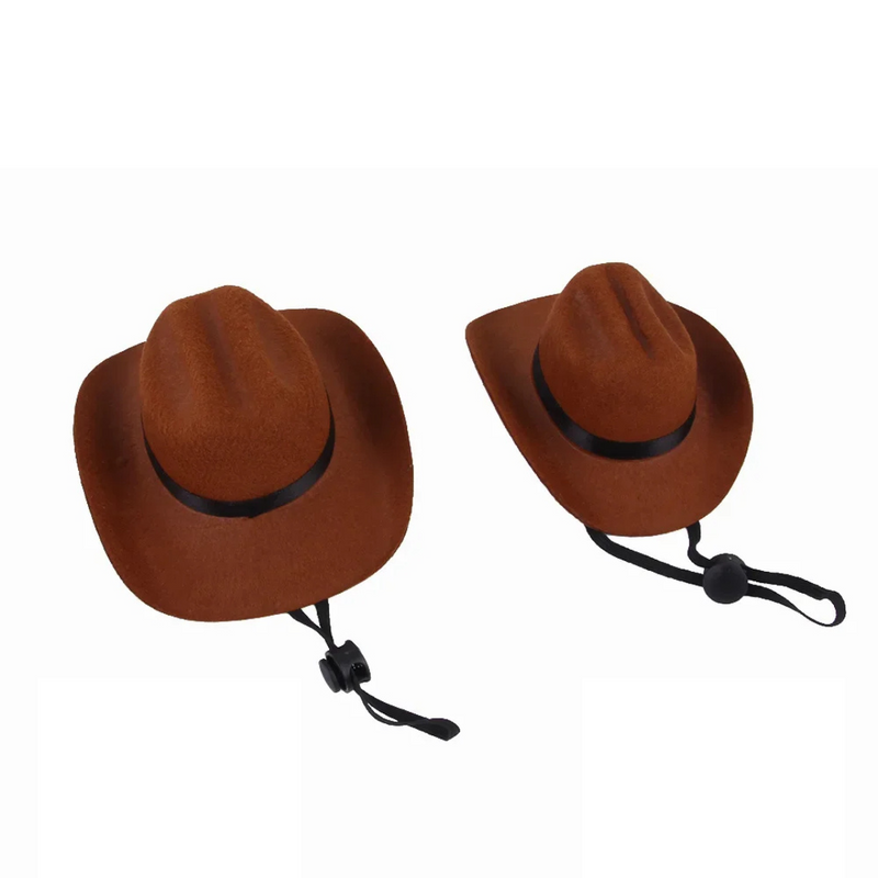 Chapéu Estilo Cowboy para Cachorros e Gatos: Conforto e Diversão em Cada Aventura