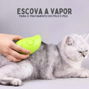 Escova a Vapor para Conforto e Remoção de Pelos
