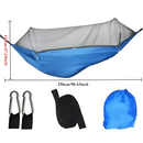 Rede de Acampamento com Mosquiteiro 250x120cm - Conforto e Proteção para Suas Aventuras