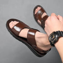 Sandália Livia Confort: Conforto e Estilo em Couro Genuíno