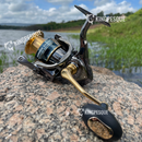 Molinete Shimano com Drag de 22kg e 14 Rolamentos para Uma Pesca Confiável