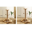 Arranhador Divertido com Bolinhas para Gatos: Estímulo e Conforto para Seu Pet